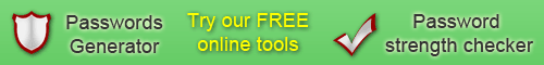 AccountsPassword.com - Password generator and password strength checker